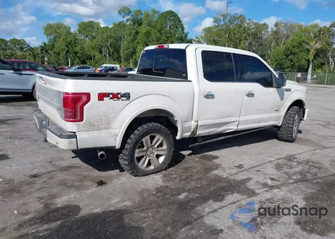 2016 Ford F-150 Platinum from USA, damaged, VIN 1FTEW1EG2GFA67237